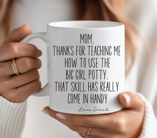 Mug From Daughter, Funny Mom Coffee Mug, Mothers Day Gift, Gift For Mom